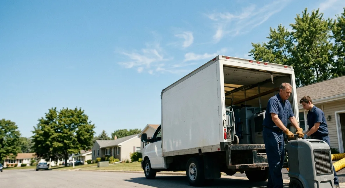 Water Damage Cleanup in Vandalia, IL near me